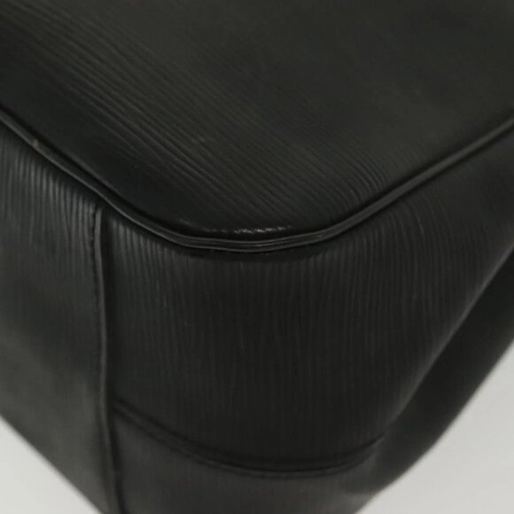 LOUIS VUITTON Epi Passy GM Hand Bag Black M59252 LV Auth 134152 - Picture 4 of 16